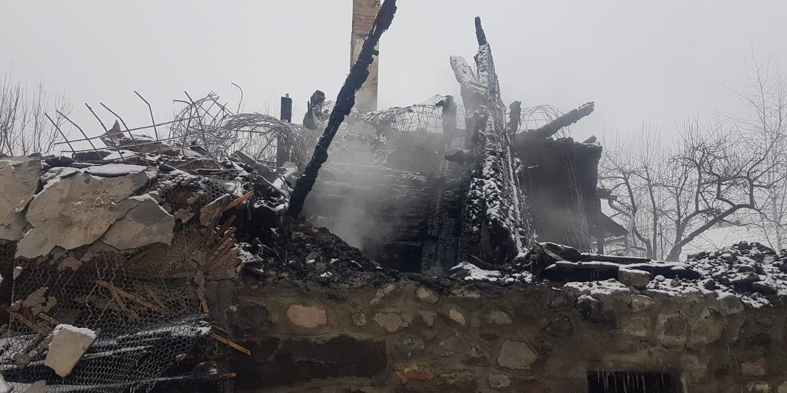 Hatalmas kár keletkezett a felsősófalvi lakástűzben